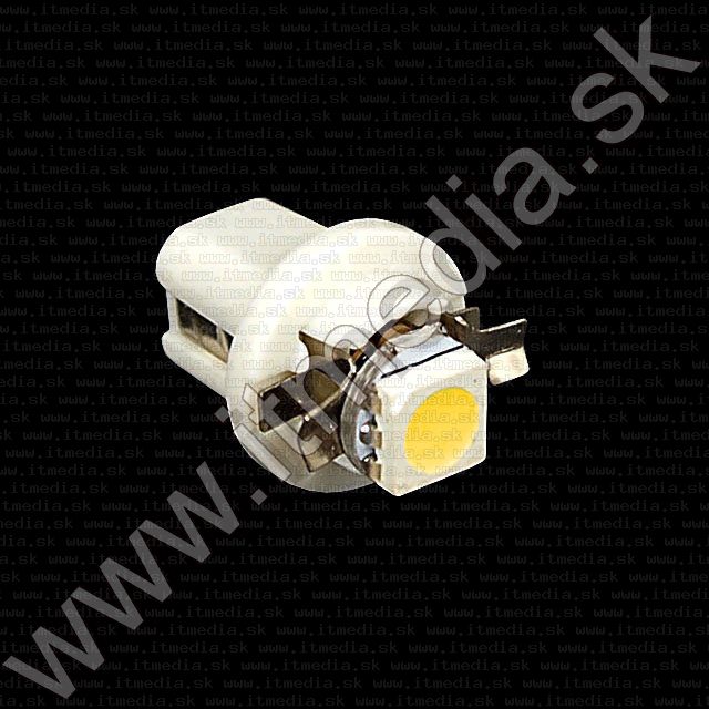 Image of LED Car Light T5 B8.5 Warm White SMD5050 12v (IT10666)